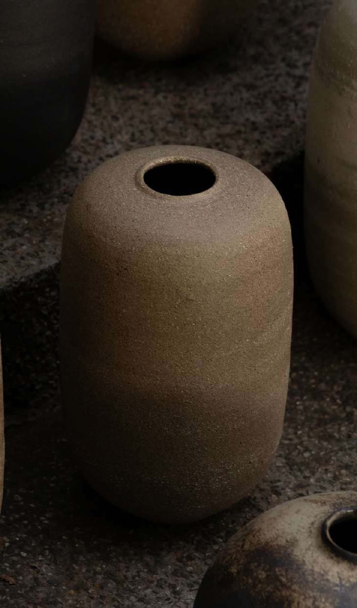 Eulalia, jarrón de cerámica de 30 cm